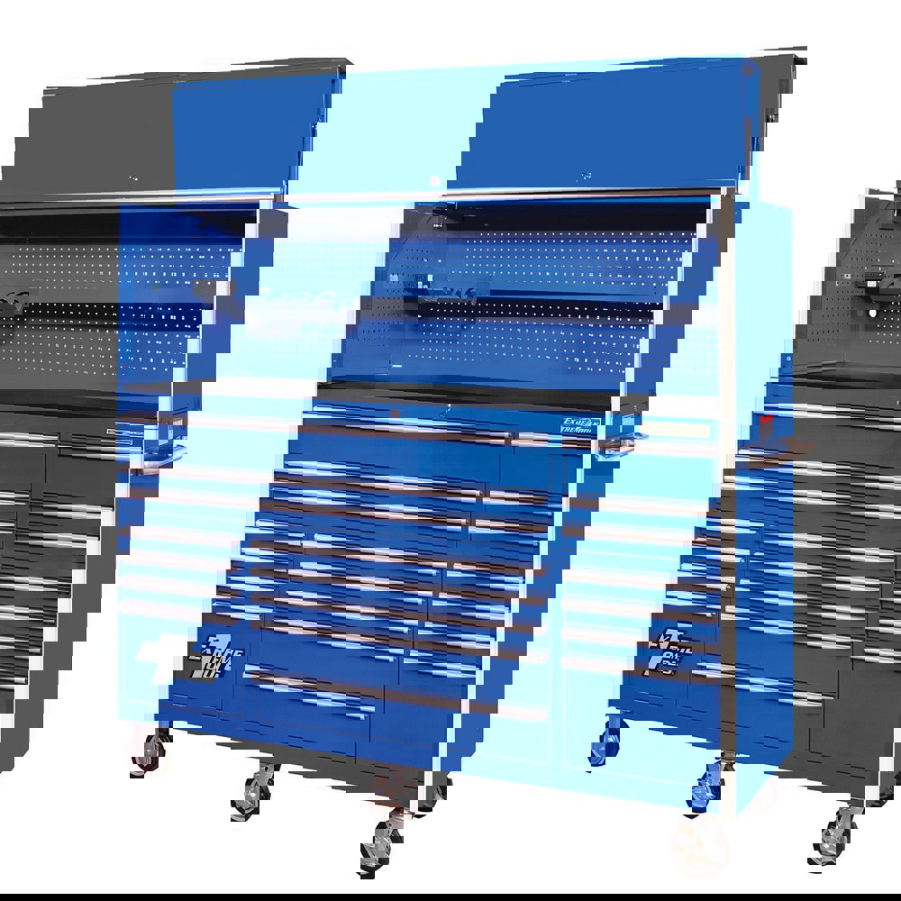 Tool Storage Combos & Systems; Type: Roller Cabinet with Hutch Combo ; Drawers Range: 16 Drawers or More ; Number of Pieces: 2.000 ; Width Range: 72
